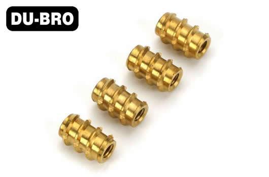 DU-BRO - DUB391 - Inserts filetés - 4-40 (4 pces)