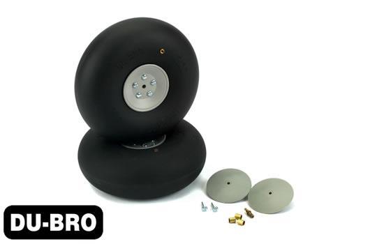 DU-BRO - DUB600RV - Aircrafts Parts & Accessories - 6" Dia Big Wheels (1 pair per card)