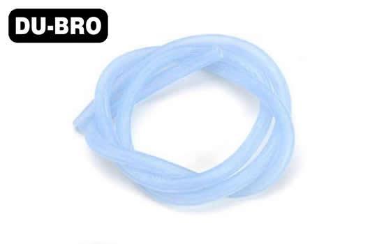 DU-BRO - DUB223 - Durite pour mélange nitro - Large Flux - 6.4 x 3mm - 61cm (2 ft) - bleu