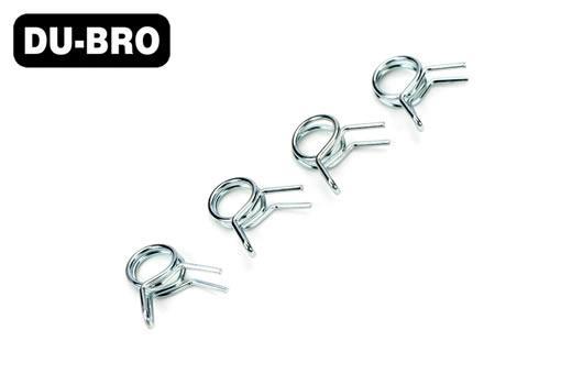 DU-BRO - DUB678 - Aircrafts Parts & Accessories - Fuel Line Clips, Large (4 pcs per package)