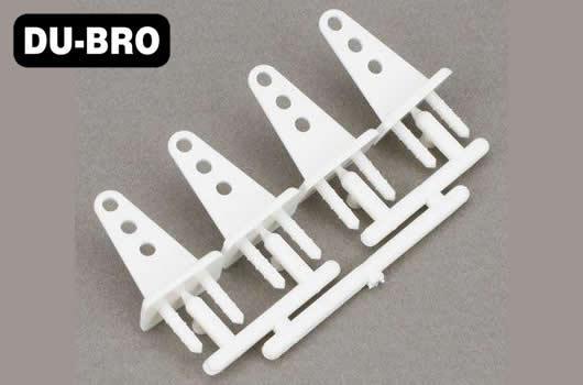 DU-BRO - DUB923 - Aircrafts Parts & Accessories - Micro Pushrod Guides 0.080" Dia Holes (4 pc per package)