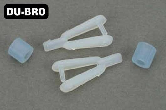 DU-BRO - DUB228 - Aircraft Part - Nylon Kwik-Links - Mini Size (2 pcs)