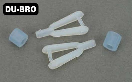 DU-BRO - DUB602 - Aircraft Part - Nylon Kwik-Links - Standard Size (12 pcs)