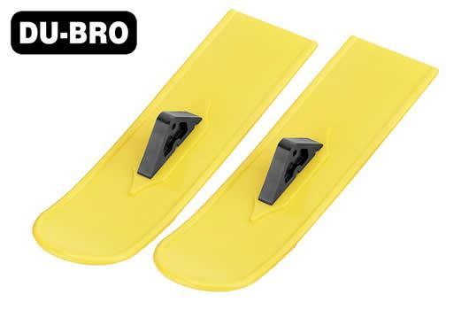 DU-BRO - DUB825-Y - Aircraft Part - Snowbird Main Skis - Yellow (2 pcs)