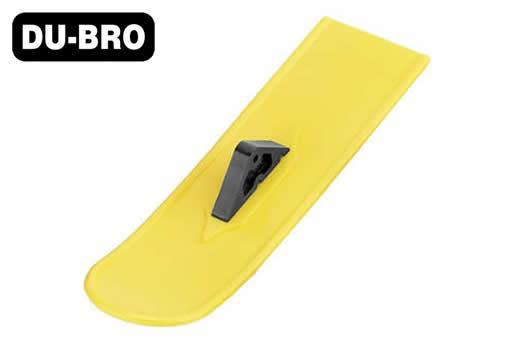 DU-BRO - DUB826-Y - Aircraft Part - Snowbird Nose Ski - Yellow (1 pc)