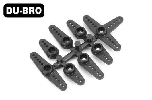 DU-BRO - DUB673 - Servo Arm - Special Airplane - Super Strength - 25T (Futaba / Sävox / Power HD / Orion) (8 pcs)