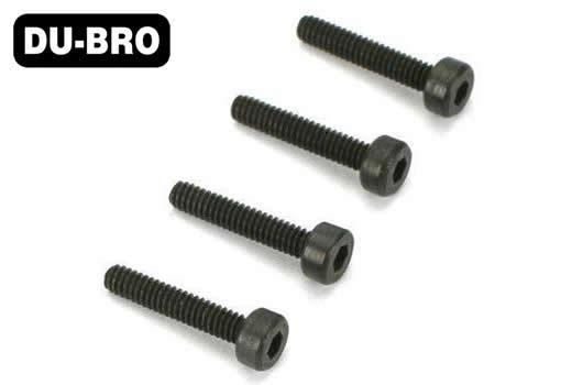 DU-BRO - DUB2111 - Screws - 2mm x 4 Socket Head Cap Screws (4 pcs per package)