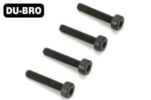 DU-BRO - DUB2272 - Screws - 3.5mm x 15 Socket-Head Cap Screws (4 pcs per package)