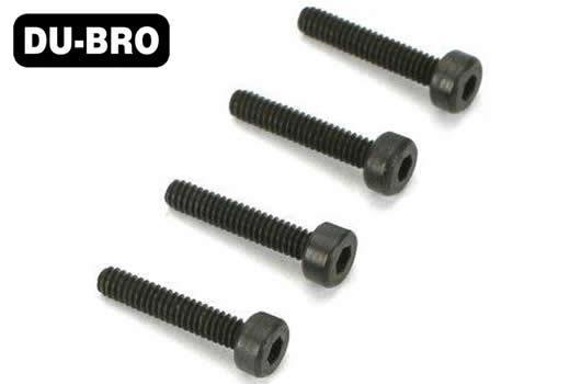 DU-BRO - DUB2279 - Screws - 4.0mm x 18 Socket-Head Cap Screws (4 pcs per package)