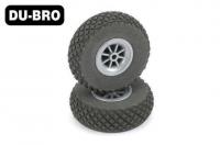 Aircraft Part - Wheels - 64mm (2-1/2") - Diamond Lite (1 pair)