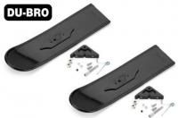 Aircraft Part - Snowbird Main Skis - Black (2 pcs)