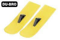 Aircraft Part - Snowbird Main Skis - Yellow (2 pcs)