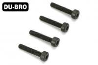 Screws - 3mm x 4 Socket Head Cap Screws (4 pcs per package)