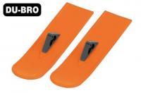 Aircraft Part - Snowbird Main Skis - Orange (2 pcs)