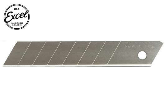 Excel Tools - EXL20007 - Tool - Cutter Blade - 8pt Snap Blade - 18mm (5 pcs) - Fits: K13, K815, & K850 Knives