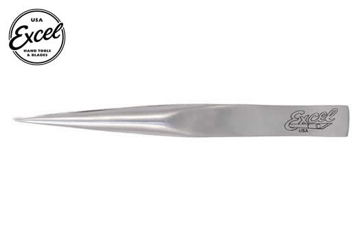 Excel Tools - EXL30419 - Werkzeug - Pinzette - Feine Spitze - Hohlgriff - Poliert - 12cm