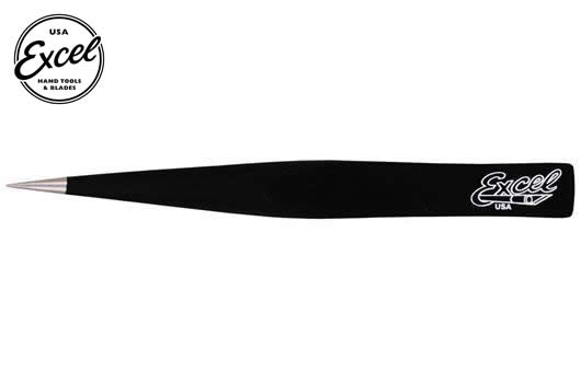 Excel Tools - EXL30422 - Werkzeug - Pinzette - Feine Spitze - Hohlgriff - Schwarz - 12cm