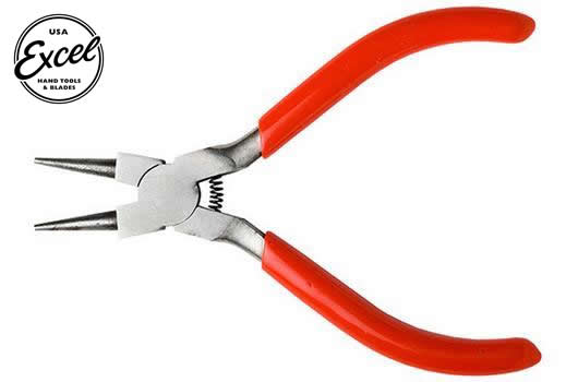 Excel Tools - EXL55592 - Tool - Plier - Round Nose - 5.2in / 13.2cm
