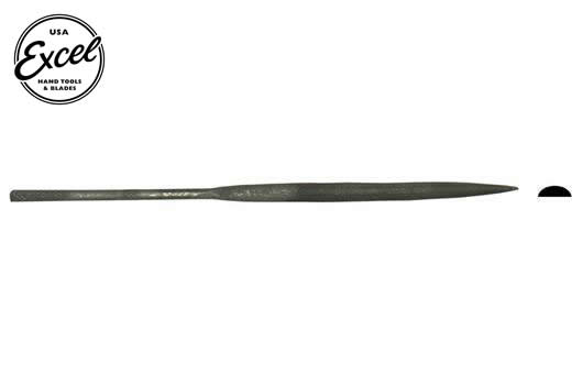 Excel Tools - EXL55606 - Tool - Needle File - Half-Round File - Cut #2 - 5.5in / 14cm (1 pc)