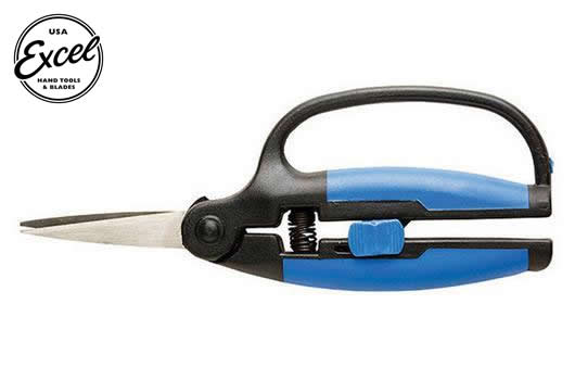 Excel Tools - EXL55621 - Tool - Scissors - Stainless Steel - Confort Grip - Spring Loaded - 16.5cm