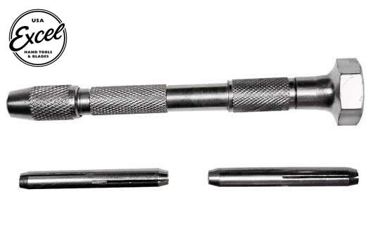 Excel Tools - EXL55661 - Tool - Pin Vise - Swivel Head Pin Vise - 4 Chucks