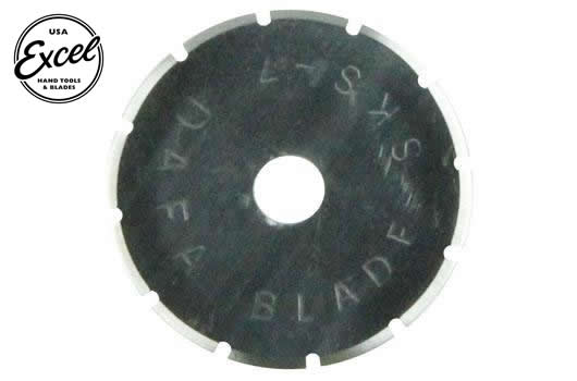 Excel Tools - EXL60016 - Tool - Rotary Cutter Blade - 28mm Skip Blade (2 pcs) - Fits 60025 Cutter