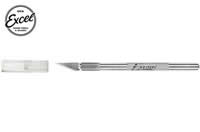 Tool - Knife - K1 - Light Duty - Round Aluminum - with safety cap and 5 #11 blades