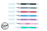 Tool - Knife - K18 - Grip-On - with Safety Cap - 1 of 6 Assorted Colors
