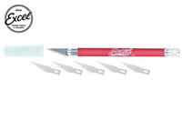 Tool - Knife - K18 - Grip-On - with Safety Cap and 5 EXL20011 Blades - 1 of 6 Assorted Colors