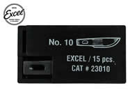 Tool - Knife Blade - #10 Curved Edge Blade (15 pcs) - Fits: K1, K3, K17, K18, K30, K40 Handles