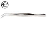 Werkzeug - Pinzette - Edelstahl - Gebogene Pinzette - 11,4cm