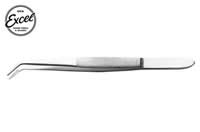 Werkzeug - Pinzette - Edelstahl - Gebogene Spitze - 15.2cm