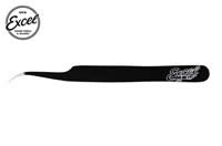 Werkzeug - Pinzette - Feine Spitze - Schräge Spitze - Schwarz - 11,4cm