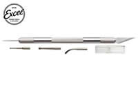 Tool - Burnisher - Double Ended Tool with #11 Blade - Needle Point, and 3 Burnisher Tips