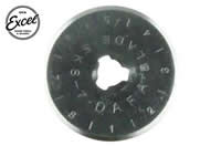 Tool - Rotary Cutter Blade - 28mm Roller Blade (2 pcs) - Fits 60025 Cutter