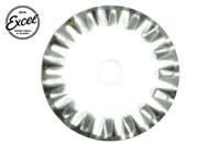 Tool - Rotary Cutter Blade - 28mm Wave Blade (2 pcs) - Fits 60025 Cutter