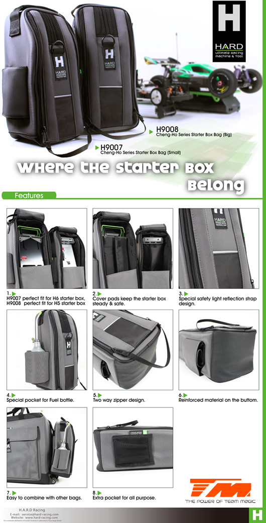 Tasche - Starterbox - HARD Cheng-Ho - Gross