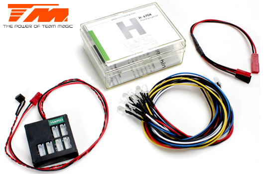 HARD Racing - HARD6704 - Light Kit - LED - Flashing Kit