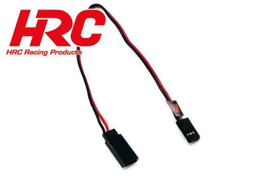 HRC Racing - HRC9231 - Prolunga di servo - Maschio/Femmina - FUT -  20cm Lungo- 22AWG