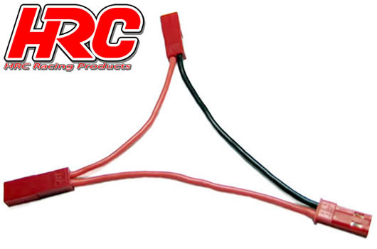 HRC Racing - HRC9177A - Adapter - für 2 Akkus in Serie - BEC/JST Stecker