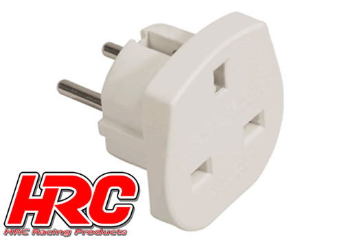 HRC Racing - HRC9381 - Charger accessory - UK to Schuko adapter
