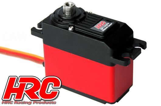 HRC Racing - HRC68129HV - Servo - Digital - High Voltage - 40x37.2x20mm / 53g - 29kg/cm - Pignons Métal - Etanche - Double roulement à billes