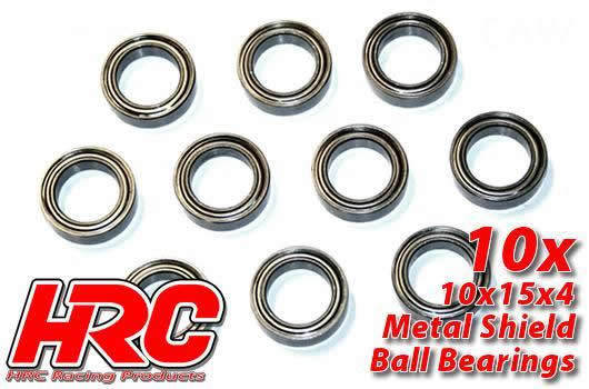 HRC Racing - HRC1264 - Kugellager - metrisch - 10x15x4mm (10 Stk.)