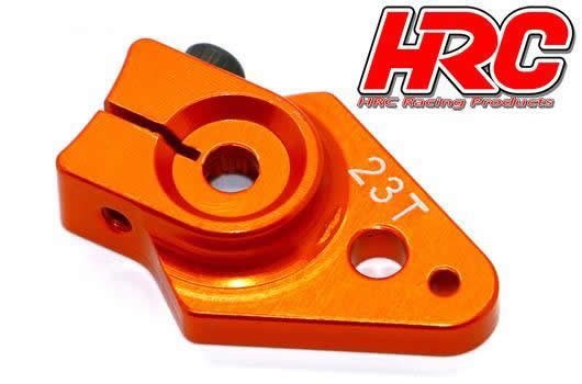 HRC Racing - HRC41251-25 - Palonier de servo - Spécial Avion - Type Aluminium Clamp - 25mm Long - Simple - 23D (Sanwa / Ko Propo / JR)