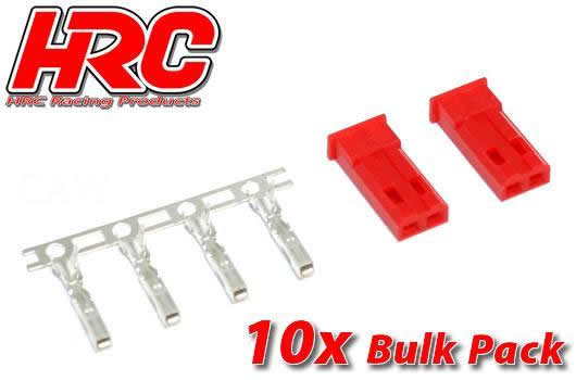 HRC Racing - HRC9077MB - Stecker - JST / BEC männchen (10 Stk.)