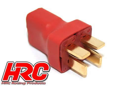 HRC Racing - HRC9184C - Adaptateur - pour 2 Accus en Parallèle - Compacte - Prise Ultra T