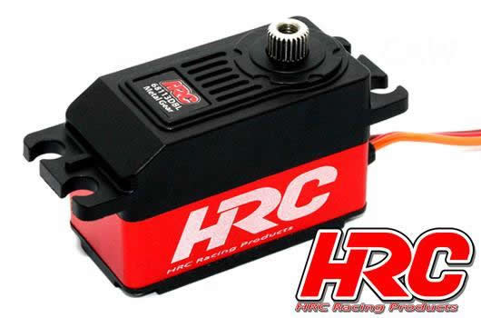 HRC Racing - HRC68113DBL - Servo - Digital - Low Profile - 41x26x20mm - 13Kg - Brushless - Pignons métal - Double roulement à billes