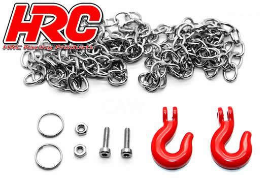 Body Parts - 1/10 Accessory - Scale - Aluminum - Trailer Chain