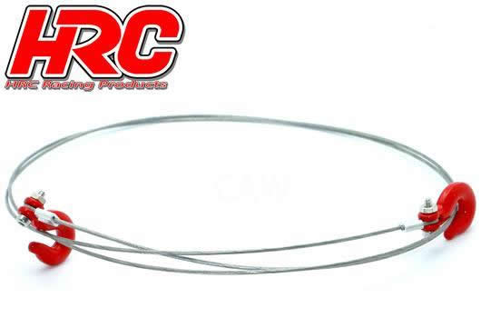 HRC Racing - HRC25155A - Karosserieteile - 1/10 Zubehör - Scale - Aluminium - Seil von Abschleppen