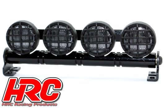 Set d'éclairage - 1/10 ou Monster Truck - LED - Prise JR - Barre de toit - Type B Blanc
